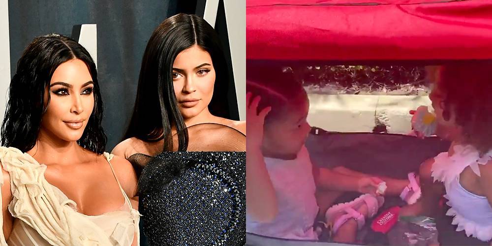 This Video of Kim Kardashian & Kylie Jenner's Daughters Complimenting Each Other Is So Cute! - www.justjared.com - Chicago
