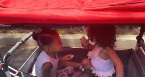 Chicago West compliments cousin Stormi Webster's hair and its the cutest thing on the internet today; Watch - www.pinkvilla.com - Chicago - county Webster