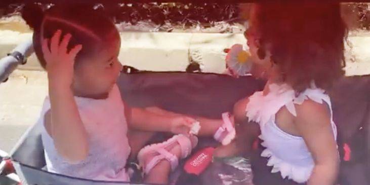 Chicago West Just Complimented Stormi Webster's Hair in an Adorable Video - www.harpersbazaar.com - Chicago - county Webster