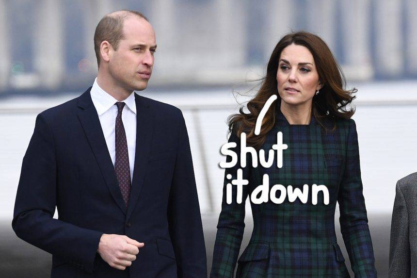 Kate Middleton Clashes With Outlet Over ‘Inaccuracies’ Surrounding ‘Selfish’ Meghan Markle & Prince Harry Report - perezhilton.com