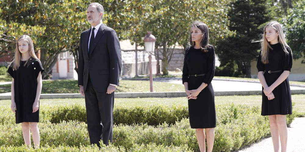 Spain's King Felipe & Queen Letizia Remember COVID-19 Victims With Moment of Silence - www.justjared.com - Spain - city Madrid, Spain