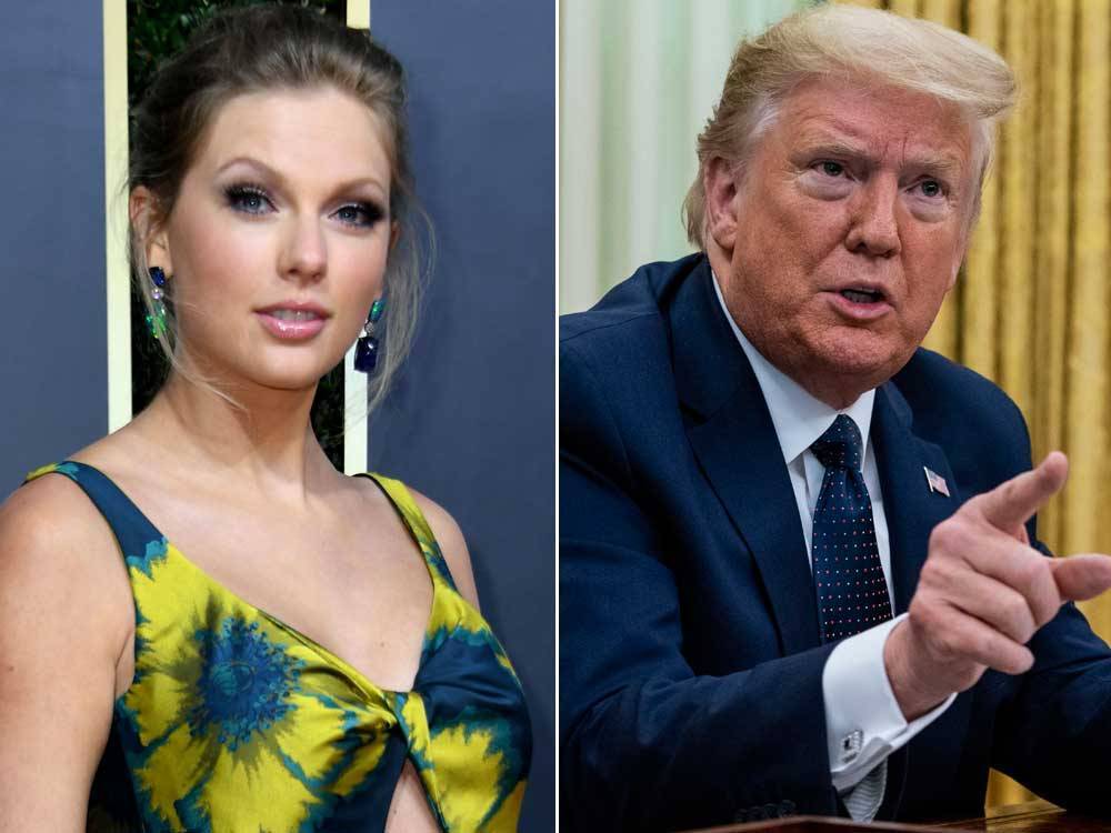 Taylor Swift accuses Trump of 'stoking fires of racism' - canoe.com - Los Angeles - Minneapolis