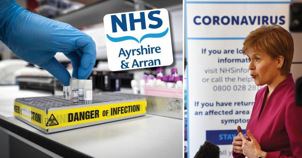 Coronavirus Scotland: Number of Ayrshire patients fighting COVID-19 in hospital hits new low - www.dailyrecord.co.uk - Scotland