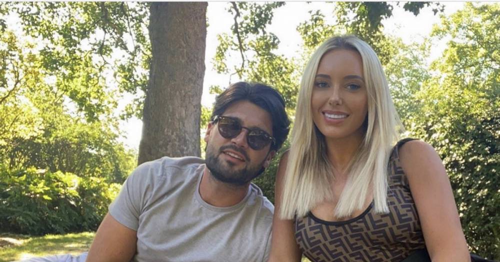 TOWIE’s Amber Turner and Dan Edgar celebrate anniversary with a romantic picnic in the park - www.ok.co.uk