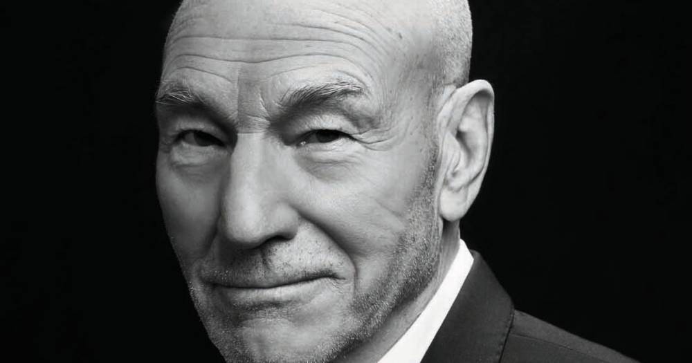 Patrick Stewart throws his supports behind the OK! Closet Clear Out and auctions T-shirt for Refuge - www.ok.co.uk