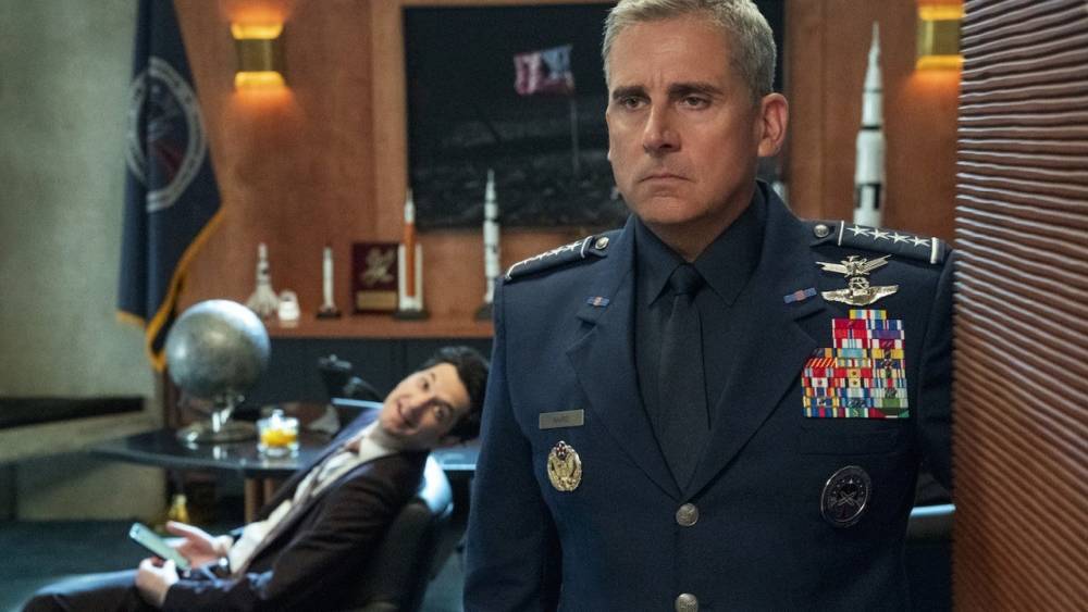 Steve Carell Tries to Militarize Space in Netflix's 'Space Force': Watch the Trailer - www.etonline.com - USA - Colorado - county Daniels