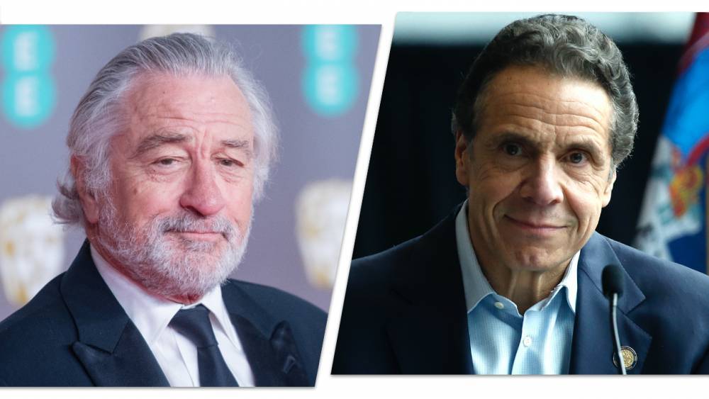 Robert De Niro Says He'd Play Andrew Cuomo in a Movie About the Coronavirus Pandemic - www.etonline.com - New York