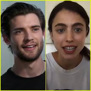 Watch David Corenswet & Margaret Qualley Play Romeo & Juliet in a Live Zoom Reading! - www.justjared.com - Hollywood