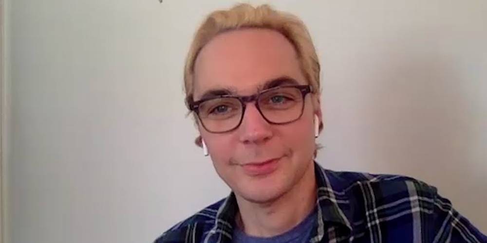 Jim Parsons Explains Why He Bleached His Hair Blonde Amid Pandemic - www.justjared.com - county Hall - city Virtual, county Hall