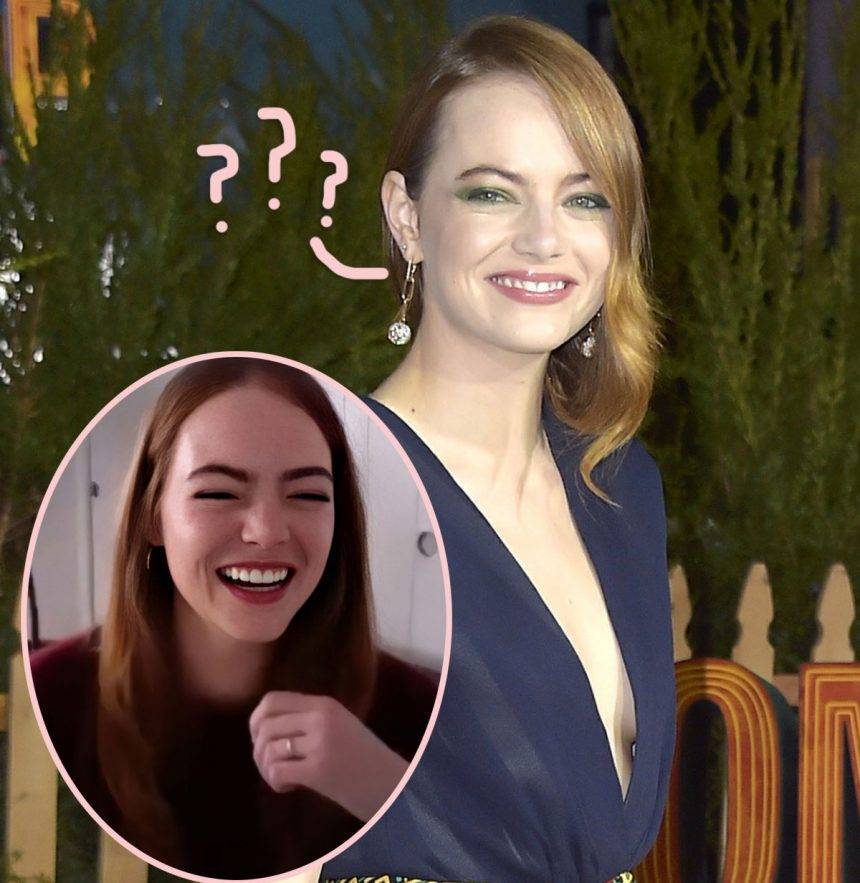 Fans Think Emma Stone & Dave McCary Secretly Got Married During The Quarantine — Here’s Why! - perezhilton.com