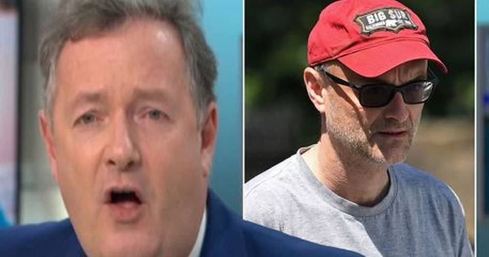 GMB's Piers Morgan takes down defence of Dominic Cummings in heated debate - www.manchestereveningnews.co.uk - Britain - London - county Durham