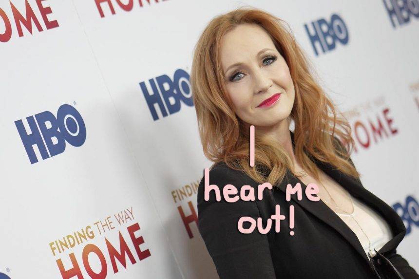 J.K. Rowling Responds To Transphobic Backlash & Reveals Past Sexual Assault - perezhilton.com