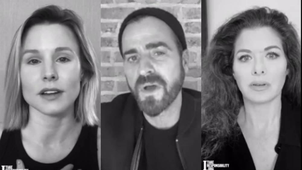 Kristen Bell, Justin Theroux, NAACP & More Unite for #ITakeResponsibility Campaign - www.etonline.com - USA - county Howard - county Dallas