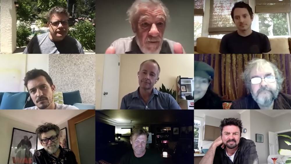 'Lord of the Rings' Cast Reunites and Raises $80K for Charity: Watch the Zoom-union - www.etonline.com