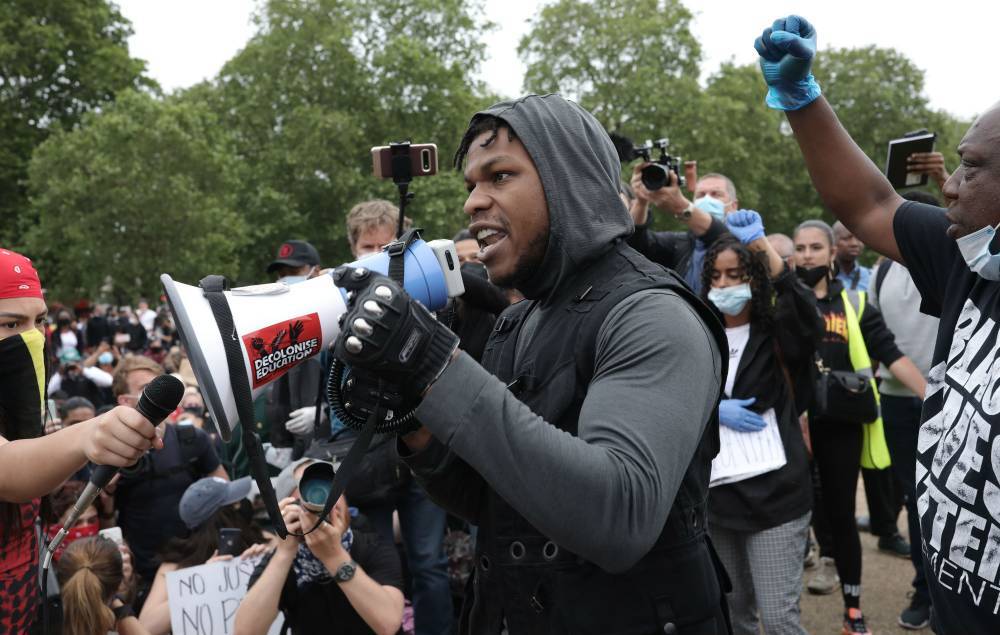 Watch John Boyega address Black Lives Matter protest in London’s Hyde Park - www.nme.com - London - USA - Minneapolis - George - Floyd