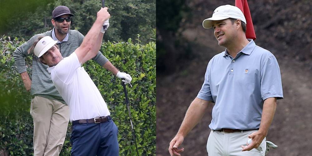 Luke Wilson & Chris O'Donnell Played Golf with Two Sports Legends! - www.justjared.com