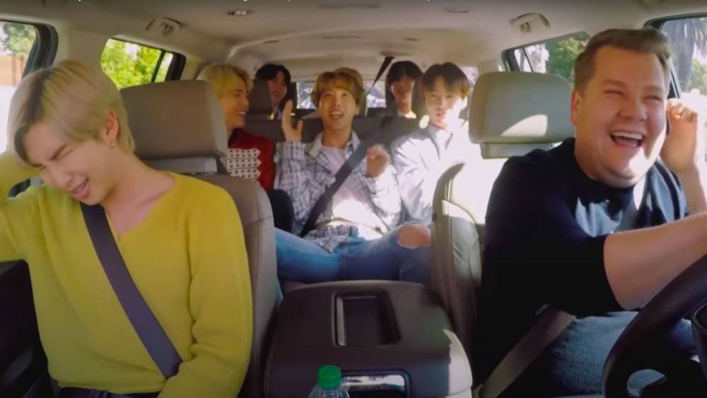 James Corden Shares Never-Aired BTS ‘Carpool Karaoke’ Clip to Thank the BTS Army - www.etonline.com