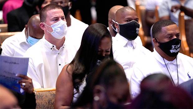 Channing Tatum Jamie Foxx Join Mourners At George Floyd’s Houston Funeral — Pics - hollywoodlife.com - Texas - George - city Houston, state Texas