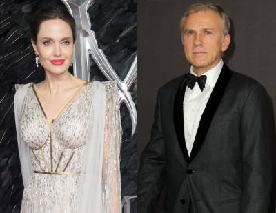 Angelina Jolie & Christoph Waltz In Talks To Star In Film Adaptation Of ‘Emotional, Powerful’ Romance Novel - perezhilton.com