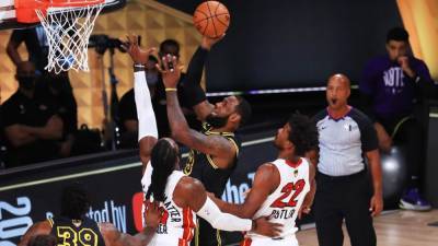 Los Angeles Lakers Win 2020 NBA Championship - www.etonline.com - Los Angeles - Florida - city Akron