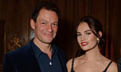 Lily James and married co-star Dominic West caught kissing on holiday in Rome - hellomagazine.com - Italy - Rome
