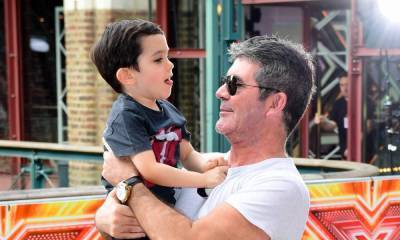Simon Cowell laughs as son Eric sings to him in rare video following bike accident - hellomagazine.com - USA