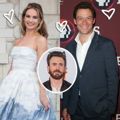 Lily James Caught Making Out With Married Actor Dominic West Following Her Rumored Chris Evans Romance! - perezhilton.com - Britain - Rome - county Evans