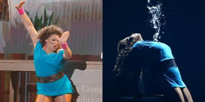 Justina Machado Recreated the 'Flashdance' Water Scene on 'DWTS' - Watch Now! - www.justjared.com - Los Angeles