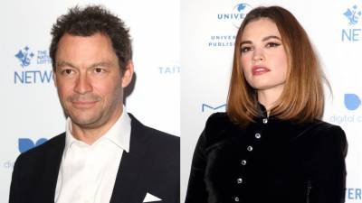 Married Actor Dominic West Just Responded to Rumors He Cheated on His Wife With Lily James - stylecaster.com - Spain - Rome