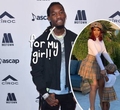 Offset Drops $8K On Insanely Luxe Car Seat For Kulture After Partying With Cardi B In Vegas! - perezhilton.com - Las Vegas