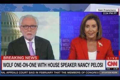Nancy Pelosi Tells Off CNN’s Wolf Blitzer on COVID Stimulus: ‘You Don’t Know What You’re Talking About’ (Video) - thewrap.com - USA