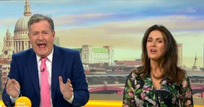 Good Morning Britain presenter Piers Morgan 'screams' as tiny mouse causes chaos in studio - www.dailyrecord.co.uk - Britain