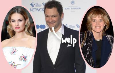 OMG Did Lily James Really Call Dominic West’s Wife After Kissing Photos?! TO TELL HER WHAT?! - perezhilton.com - Britain - Rome