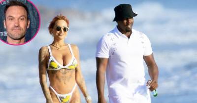 Diddy Makes Out With Model Tina Louise on Malibu Beach After Her Fling With Brian Austin Green - www.usmagazine.com - Malibu
