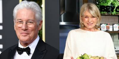 Richard Gere Called Martha Stewart To Get His Own Caramel Mile High Cake - www.justjared.com - county Bedford - New York