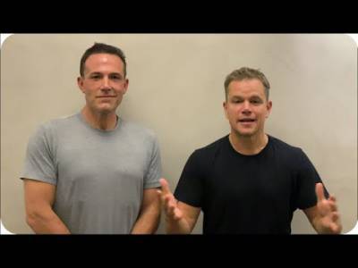 Ben Affleck Looks 10 Years Younger In New Vid With BFF Matt Damon — WATCH! - perezhilton.com - county Young - Congo