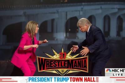 ‘SNL’ Cold Open Gives Alec Baldwin’s Trump Town Hall the Wrestlemania Treatment (Video) - thewrap.com - county Hall - county Guthrie