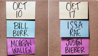 ‘SNL’: Bill Burr, Issa Rae To Host October Episodes; Musical Guests Include Morgan Wallen, Justin Bieber - deadline.com