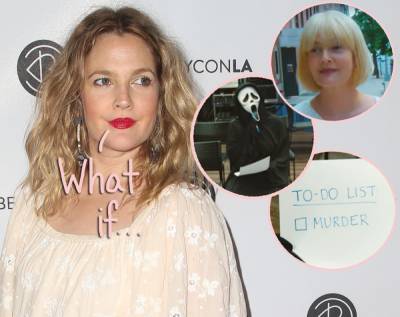 Drew Barrymore Hilariously Reimagines Scream To See How Her Character Might Fare In 2020! - perezhilton.com - county Tom Green