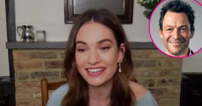 Lily James Makes First TV Appearance After Dominic West Photo Scandal - www.usmagazine.com - Rome