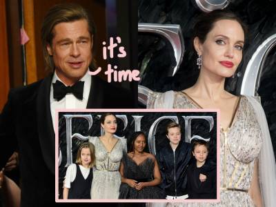 Brad Pitt Demanding 50/50 Custody! He’s Adamant For ‘More Time’ With His Kids! - perezhilton.com - Hollywood