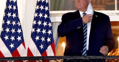 US President Donald Trump plays down coronavirus as he arrives back at White House - www.manchestereveningnews.co.uk - USA