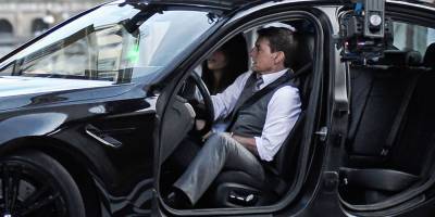 Tom Cruise & Hayley Atwell Film an Intense 'Mission Impossible 7' Car Scene in Rome - www.justjared.com - Italy