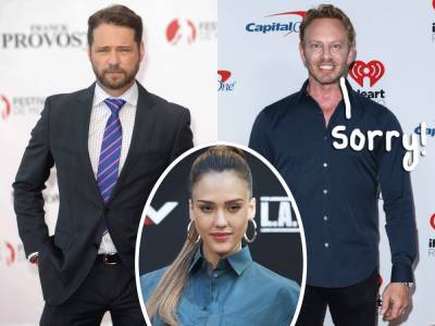 Jason Priestley & Ian Ziering Weigh In On Jessica Alba’s ‘Ludicrous’ Beverly Hills, 90210 No Eye Contact Claims - perezhilton.com
