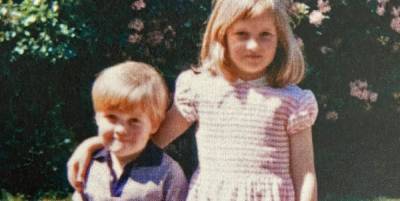 Princess Diana's Brother, Charles Spencer, Shared a Rare Photo From Their Childhood - www.marieclaire.com - France