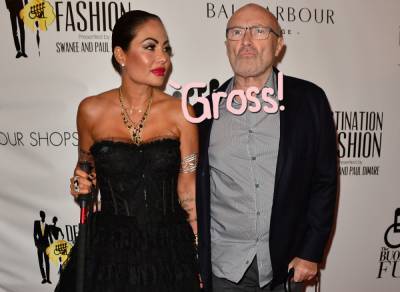 Phil Collins' Ex Claims He Smelled So Bad She Couldn't Be Near Him! - perezhilton.com