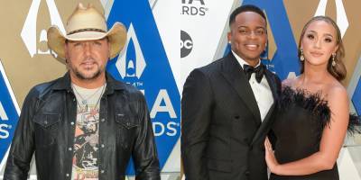 Jason Aldean, Jimmie Allen, & More Step Out for CMA Awards 2020 in Nashville! - www.justjared.com - Tennessee - city Big
