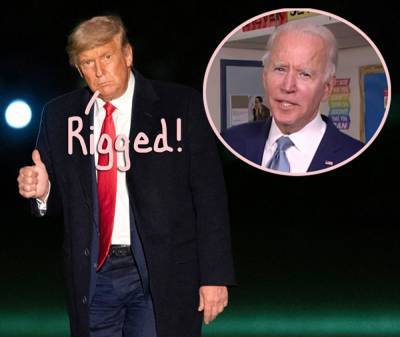 Donald Trump (Kind Of) Finally Concedes That Joe Biden Won The Election, BUT... - perezhilton.com