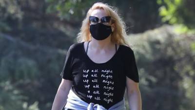 Rebel Wilson Rocks Tiny Crop Top During Power Walk As She ‘Urges’ Fans To ‘Get Out There’ - hollywoodlife.com - county Wilson - county Rock