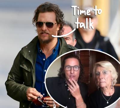 Matthew McConaughey & His Mom Get WAY Candid About Their Personal Issues On Red Table Talk! - perezhilton.com